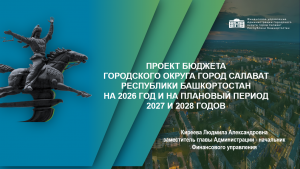 Публичные слушания по бюджету на 2026–2028 годы